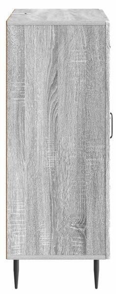 Széf fiókkal Szürke Sonoma 66 x 34,5 x 89,5 cm Szerelt Fa