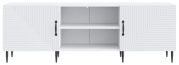 TV szekrény Fehér 150 x 31 x 50 cm Szerelt Fa