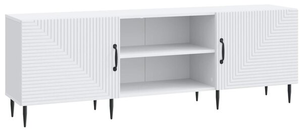TV szekrény Fehér 150 x 31 x 50 cm Szerelt Fa
