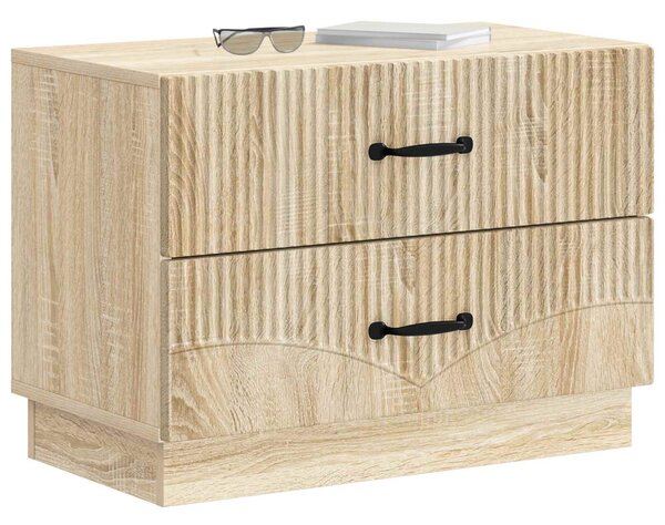 Éjjeliszekrény Sonoma Tölgy 62 x 34,5 x 44,5 cm Szerelt Fa