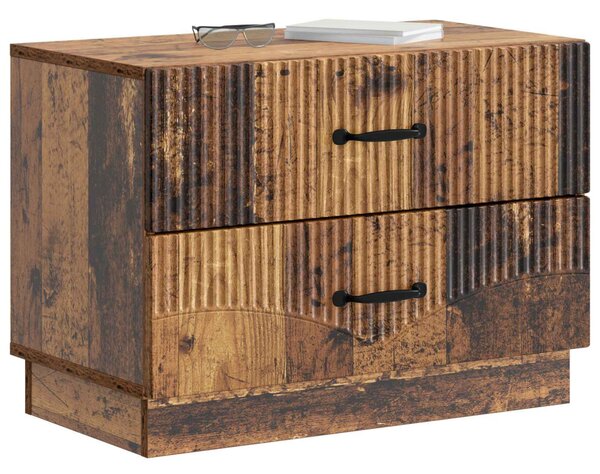 Éjjeliszekrény fiókkal Antik Fa 62 x 34,5 x 44,5 cm Szerelt Fa