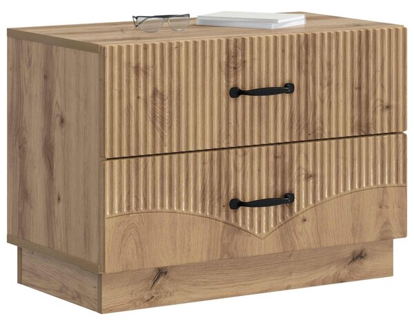 Éjjeliszekrény Kézműves Tölgy 62 x 34,5 x 44,5 cm Szerelt Fa