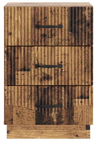 Éjjeliszekrény fiókkal Antik Fa 43 x 41 x 63,5 cm Szerelt Fa