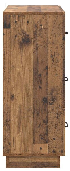 Fiókos szekrény Antik Fa 66 x 34,5 x 87 cm Szerelt Fa