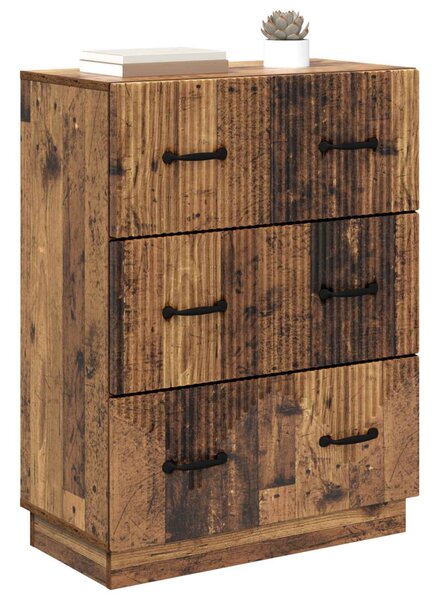 Fiókos szekrény Antik Fa 66 x 34,5 x 87 cm Szerelt Fa