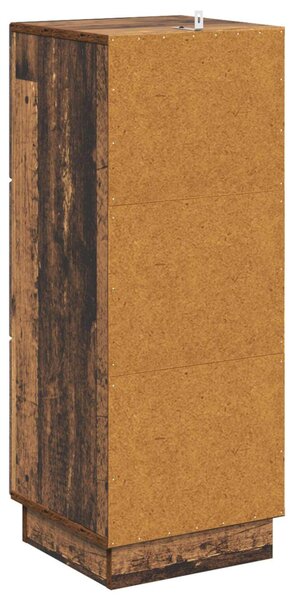 Fiókos szekrény Antik Fa 33 x 34,5 x 87 cm Szerelt Fa