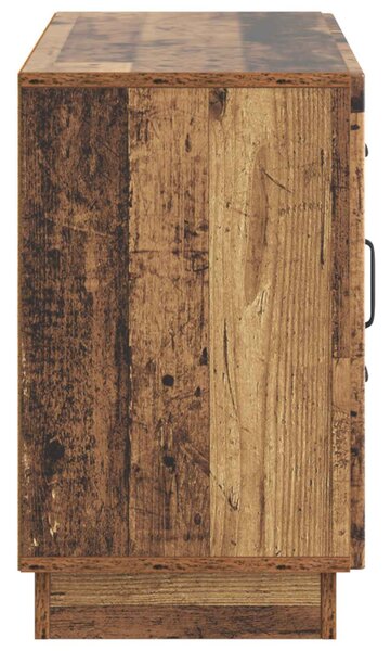 Széf fiókkal Antik Fa 89 x 34,5 x 57 cm Szerelt Fa