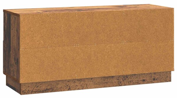 TV szekrény fiókkal Antik Fa 102 x 34,5 x 47 cm Szerelt Fa