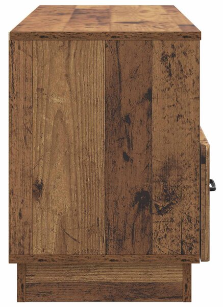 TV szekrény fiókkal Antik Fa 102 x 34,5 x 47 cm Szerelt Fa