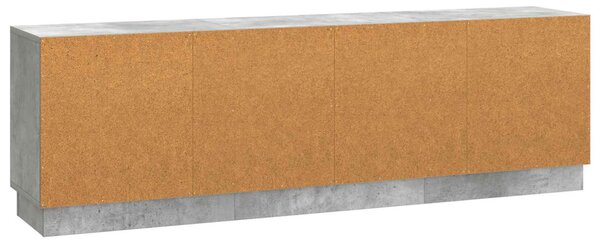 TV szekrény Betonszürke 150 x 31 x 47 cm Szerelt Fa