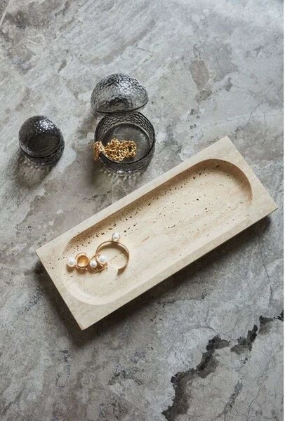 AYTM - Regina Dish L40 Travertine - Lampemesteren