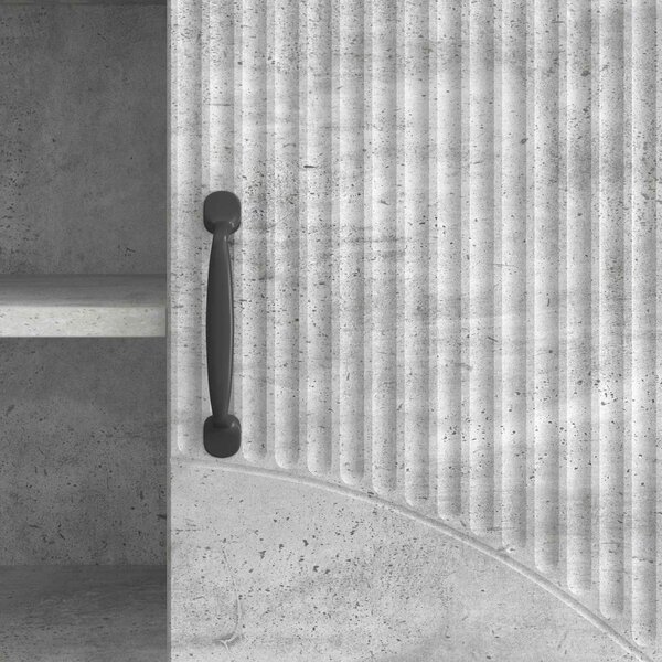TV szekrény Betonszürke 150 x 31 x 47 cm Szerelt Fa
