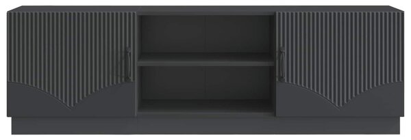 TV szekrény Fekete 150 x 31 x 47 cm Szerelt Fa