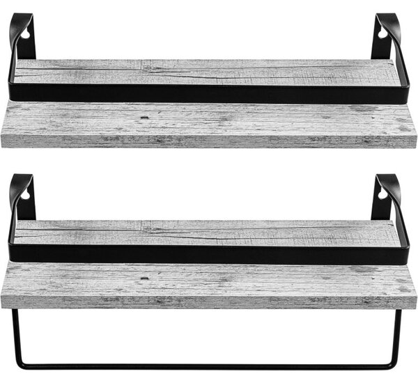 Fali polc STILISTA® Volato Duo 2 db 40 cm - fehér
