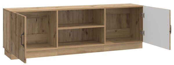 TV szekrény 150 x 31 x 47 cm Kézműves Tölgy Szerelt Fa