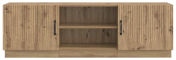 TV szekrény 150 x 31 x 47 cm Kézműves Tölgy Szerelt Fa