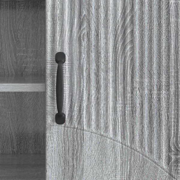 TV szekrény Szürke Sonoma 150 x 31 x 47 cm Szerelt Fa