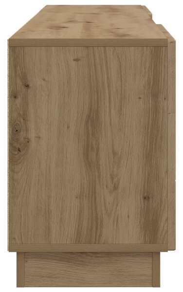 TV szekrény 150 x 31 x 47 cm Kézműves Tölgy Szerelt Fa
