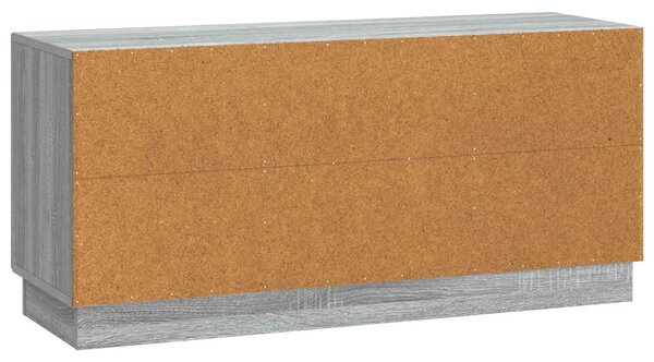TV szekrény Szürke Sonoma 102 x 34,5 x 47 cm Szerelt Fa
