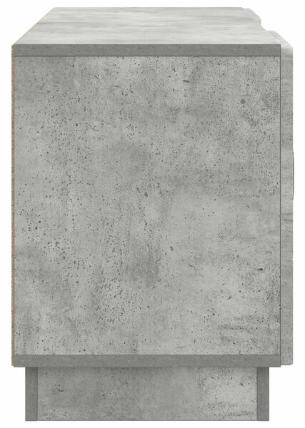 TV szekrény Betonszürke 102 x 34,5 x 47 cm Szerelt Fa