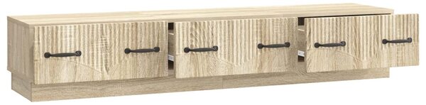 TV szekrény fiókkal Sonoma Tölgy 147 x 34,5 x 27 cm Szerelt Fa
