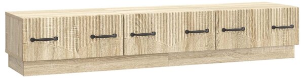 TV szekrény fiókkal Sonoma Tölgy 147 x 34,5 x 27 cm Szerelt Fa