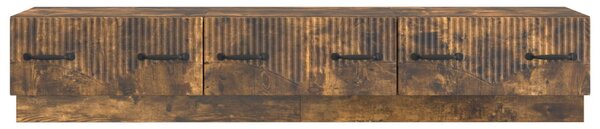 TV szekrény fiókkal Füstös Tölgy 147 x 34,5 x 27 cm Szerelt Fa