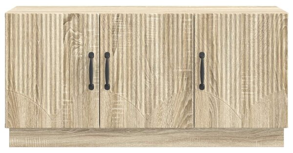 TV szekrény Sonoma Tölgy 99 x 34,5 x 47 cm Szerelt Fa