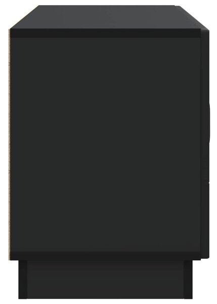 TV szekrény Fekete 99 x 34,5 x 47 cm Szerelt Fa