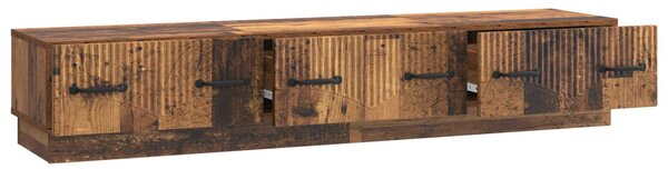 TV szekrény fiókkal Antik Fa 147 x 34,5 x 27 cm Szerelt Fa