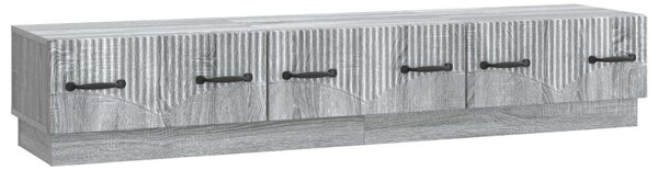 TV szekrény fiókkal Szürke Sonoma 147 x 34,5 x 27 cm Szerelt Fa