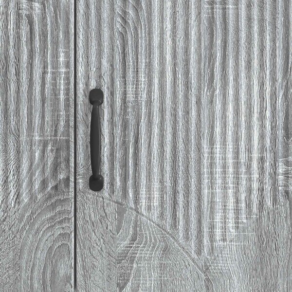 TV szekrény Szürke Sonoma 99 x 34,5 x 47 cm Szerelt Fa