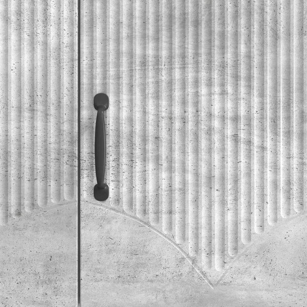 TV szekrény Betonszürke 99 x 34,5 x 47 cm Szerelt Fa
