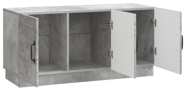 TV szekrény Betonszürke 99 x 34,5 x 47 cm Szerelt Fa