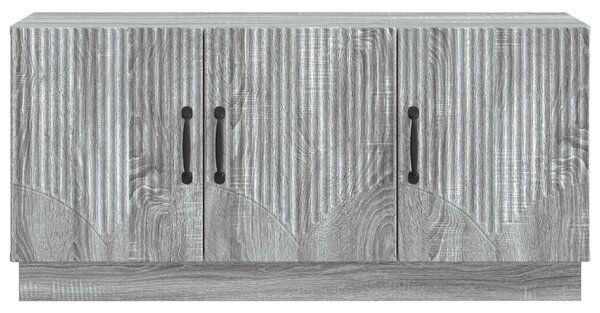TV szekrény Szürke Sonoma 99 x 34,5 x 47 cm Szerelt Fa