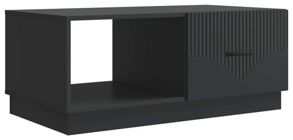 Dohányzóasztal Fekete 90 x 50 x 37 cm Szerelt Fa