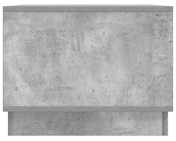 Dohányzóasztal Betonszürke 90 x 50 x 37 cm Szerelt Fa