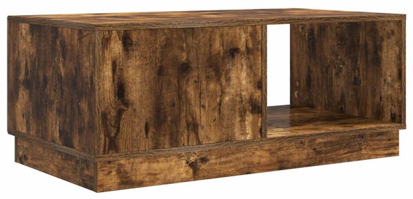 Dohányzóasztal Füstös Tölgy 90 x 50 x 37 cm Szerelt Fa