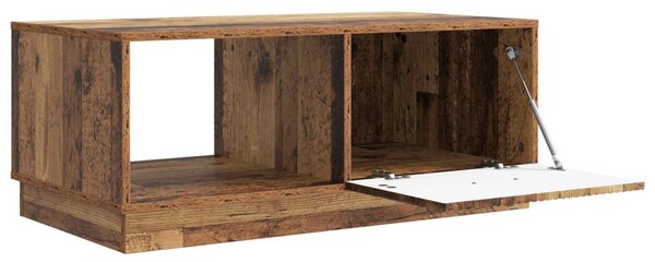 Dohányzóasztal Antik Fa 90 x 50 x 37 cm Szerelt Fa