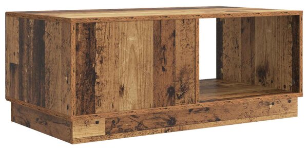 Dohányzóasztal Antik Fa 90 x 50 x 37 cm Szerelt Fa