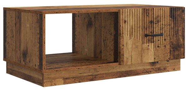 Dohányzóasztal Antik Fa 90 x 50 x 37 cm Szerelt Fa