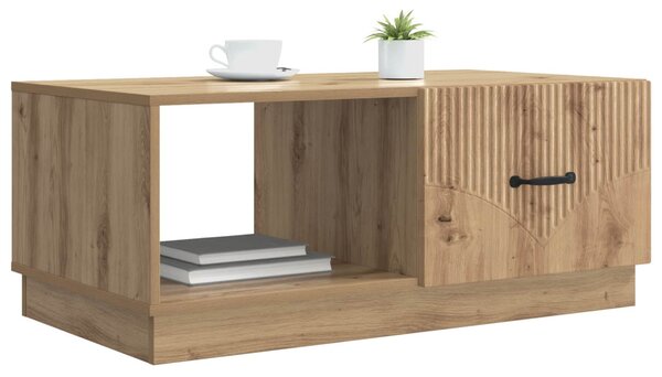 Dohányzóasztal Kézműves Tölgy 90 x 50 x 37 cm Szerelt Fa