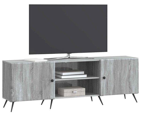 TV szekrény 150 x 31 x 50 cm Szürke Sonoma Szerelt Fa