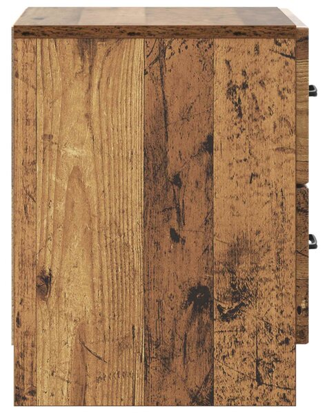 Éjjeliszekrény fiókkal Antik Fa 43 x 34,5 x 44,5 cm Szerelt Fa