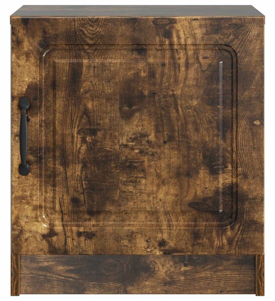 Éjjeliszekrény 2 db Füstös Tölgy 43 x 34,5 x 47 cm Szerelt Fa