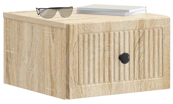 Fali éjjeli szekrény 2 db Sonoma Tölgy 33 x 34,5 x 20 cm
