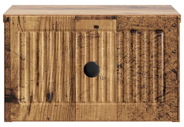 Fali éjjeli szekrény 2 db Antik Fa 33 x 34,5 x 20 cm Szerelt Fa