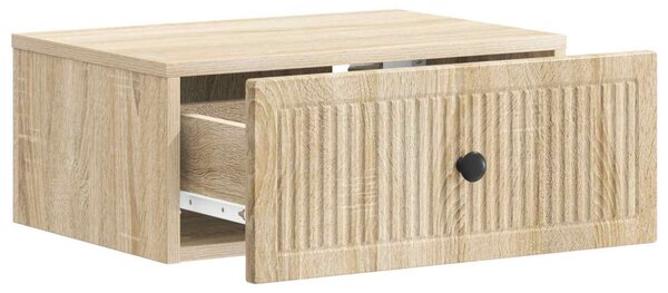 Éjjeliszekrény 2 db Sonoma Tölgy 49 x 34,5 x 20 cm Szerelt Fa