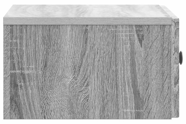 Éjjeliszekrény 2 db Szürke Sonoma 49 x 34,5 x 20 cm Szerelt Fa