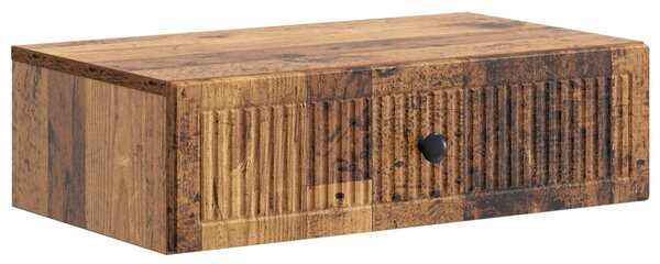 Fali oldaltábla Antik Fa 59 x 34,5 x 17 cm Szerelt Fa